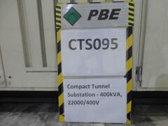 CTS095 - 2015 RGPP Compact Tunnel Substation - 400kVA, 22000/400V - 3