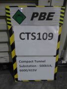 CTS109 - 2012 RPA Compact Tunnel Substation - 500kVA, 6600/415V - 5