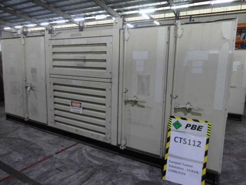CTS112 - 2012 RPA Compact Tunnel Substation - 315kVA, 11000/415V