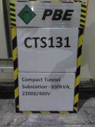 CTS131 - 2014 RGPP Compact Tunnel Substation - 630kVA, 22000/400V - 7
