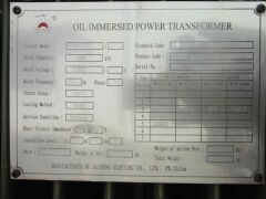 TXA339 - 2014 HAI HONG Transformer - 1000kVA, 22000/415V, ONAN, Dyn11 - 6