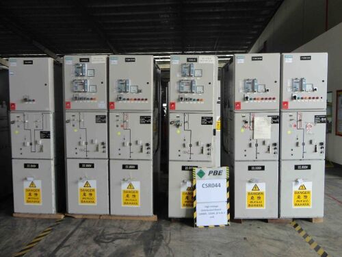 CSR044 - 2014 Siemens High Voltage Distribution Board - 22000V, 1250A, (2 in & 3 out)