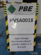 HVSA0018 - 2015 Gelpag High Voltage Distribution - High Voltage Distribution Board - 12000V, 630A (3 Out) - 2