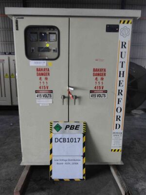 DCB1017 - 2014 Low Voltage Distribution Board - 415V, 1250A