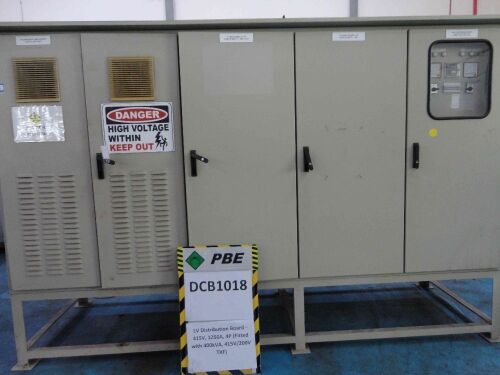 DCB1018 - 2014 Double H Switchboard Market Pte Ltd Low Voltage Distribution Board - 415V, 1250A, 4P (Fitted with 400kVA, 415V/200V TXF)