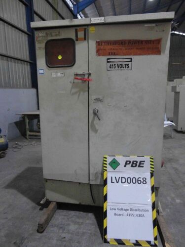 LVD0068 - Low Voltage Distribution Board - 415V, 630A