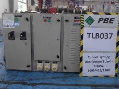 TLB037 - 2011 RPA Tunnel Lighting Distribution Board - 10kVA, 1000/415/110V