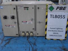 TLB055 - 2011 RPA Tunnel Lighting Distribution Board - 10kVA, 1000/415/110V