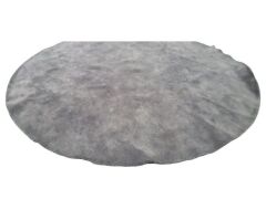 Rug-Round colour: Grey Size: 2960x2960
