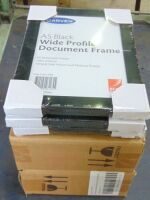 11 x A5 plastic photo frames
