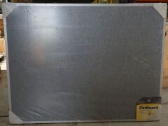 Velcro compatable pinboard, 1200 x 900mm
