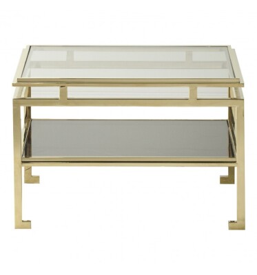 Cosenza Side Table Gold 570x570x380mm