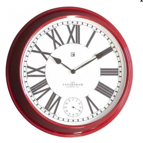 Concord Clock Red 520x90x520mm