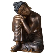 Manlai Buddha Statue Bronze 250x230x320mm