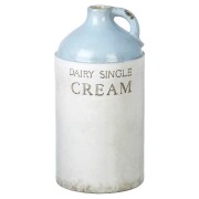 Parlane Ceramic Cream Vase – grey/white