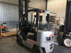 2011 Nissan Forklift Model APIF2A25DU *Reserve Met*