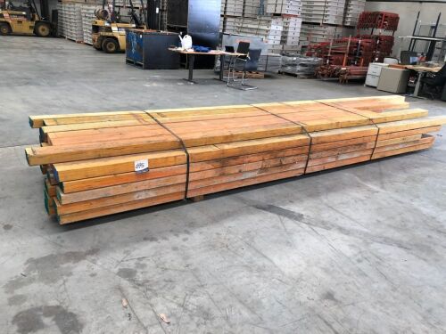 LVL Timber Pack, 150 x 75, 41 pieces, 3600 to 5400, estimated 164 Lineal Metres