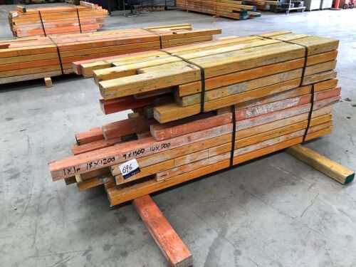 LVL Timber Pack, 95 x 63, 58 pieces, 1000 to 1500, estimated 75 Lineal Metres