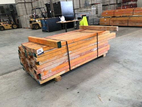 LVL Timber Pack, 95 x 63, 80 pieces, 1500 to 2400, estimated 150 Lineal Metres