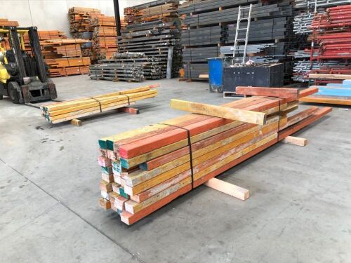 LVL Timber Pack, 95 x 63, 32 pieces, 1600 to 4200 (marjority 2700mm L), estimated 90 Lineal Metres