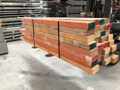 LVL Timber Pack, 150 x 75, 32 pieces, 1600 to 3000, estimated 60 Lineal Metres