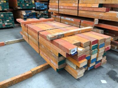 LVL Timber Pack, 150 x 75, 42 pieces, 2200 to 3000, estimated 100 Lineal Metres