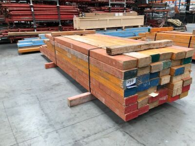 LVL Timber Pack, 150 x 75, 42 pieces, 1800 to 3600, estimated 115 Lineal Metres