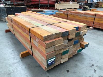 LVL Timber Pack, 150 x 75, 49 pieces, 1800 to 3000, estimated 115 Lineal Metres