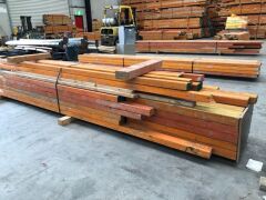 LVL Timber Pack 150 x 75 & 95 x 63, 17 pieces at 150 x 75, 3600 x 4800mm L, esteimated 70 Lineal Metres, 13 pieces at 95 x 63, 2400 x 4500, estimated 50 Lineal Metres - 3