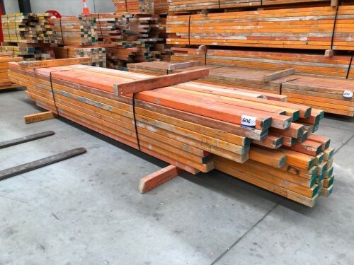 LVL Timber Pack, 95 x 63, 63 pieces, 3000 to 4800, estimated 230 Lineal Metres