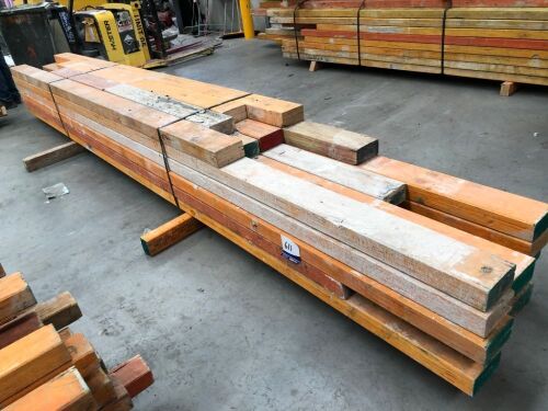 LVL Timber Pack, 150 x 75, 24 pieces, 1200 to 4800, estimated 85 Lineal Metres