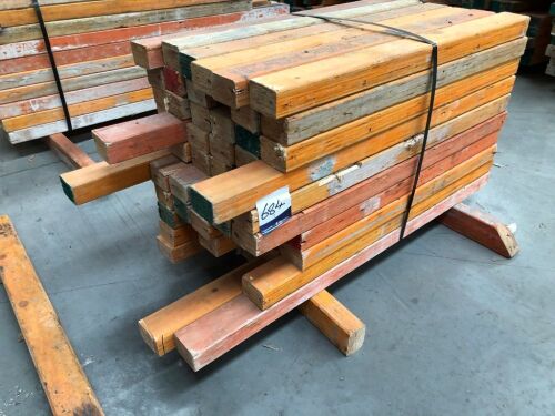 LVL Timber Pack, 95 x 63, 60 pieces, 1000 to 1200, estimated 60 Lineal Metres