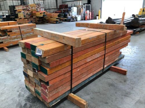 LVL Timber Pack, 150 x 75, 60 pieces, 1600 to 2400, estimated 72 Lineal Metres