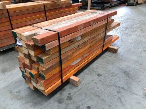 LVL Timber Pack, 95 x 63, 50 pieces, 1200 to 1900, estimated 70 Lineal Metres