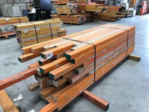 LVL Timber Pack, 95 x 63, 80 pieces, 1800 to 2500, estimated 160 Lineal Metres