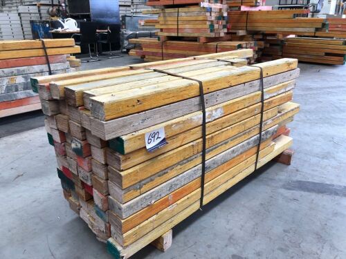 LVL Timber Pack, 95 x 63, 60 pieces, 900 to 1800, estimated 72 Lineal Metres