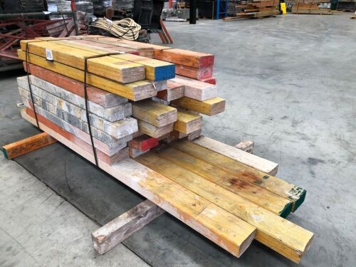 LVL Timber Pack, 150 x 75, 45 pieces, 1000 to 2300, estimated 60 Lineal Metres