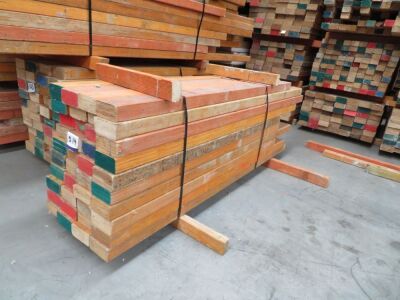 LVL Timber Pack, 150 x 75, 40 pieces, 1800 to 2500, estimated 80 Lineal Metres