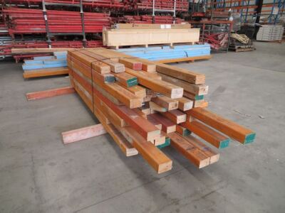 LVL Timber Pack, 95 x 63, 54 pieces, 1400 to 2600, estimated 105 Lineal Metres