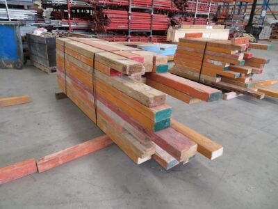 LVL Timber Pack, 150 x 75, 40 pieces, 950 to 2300, estimated 50 Lineal Metres