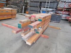 LVL Timber Pack, 150 x 75, 40 pieces, 950 to 2300, estimated 50 Lineal Metres - 2