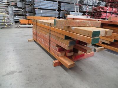 LVL Timber Pack, 150 x 75, 36 pieces, 1600 to 2300, estimated 65 Lineal Metres