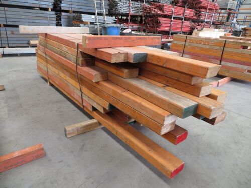 LVL Timber Pack, 150 x 75, 40 pieces, 1700 to 3000, estimated 90 Lineal Metres