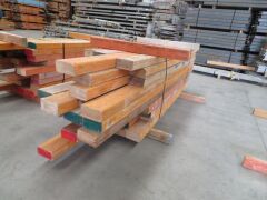 LVL Timber Pack, 150 x 75, 40 pieces, 1700 to 3000, estimated 90 Lineal Metres - 2