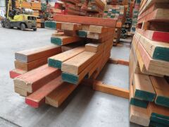 LVL Timber Pack, 150 x 75, 40 pieces, 1500 to 2700, estimated 70 Lineal Metres - 2