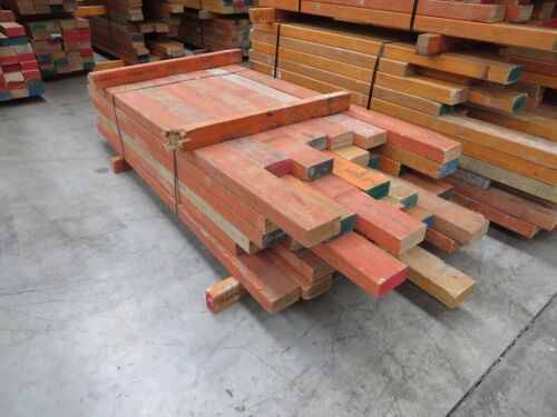 LVL Timber Pack, 150 x 75, 42 pieces, 1700 to 2600, estimated 84 Lineal Metres