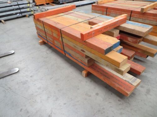 LVL Timber Pack, 150 x 75, 49 pieces, 1300 to 2500, estimated 88 Lineal Metres