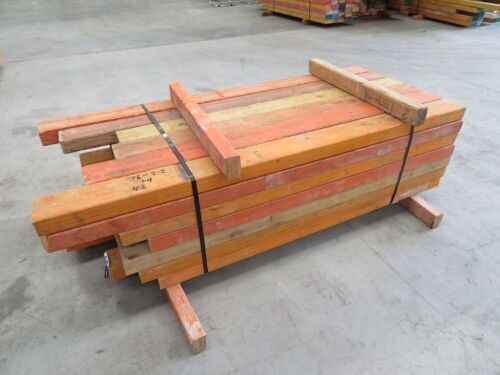 LVL Timber Pack, 150 x 75, 42 pieces, 1600 to 2200, estimated 80 Lineal Metres