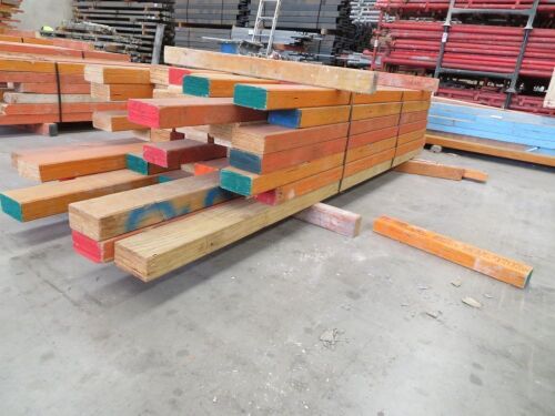 LVL Timber Pack, 150 x 75, 49 pieces, 2000 to 2900, estimated 105 Lineal Metres