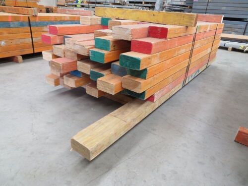 LVL Timber Pack, 150 x 75, 56 pieces, 1700 to 2400, estimated 123 Lineal Metres